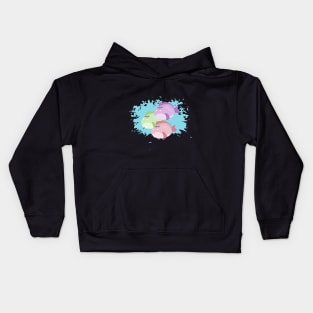 fat fish aquatics Kids Hoodie